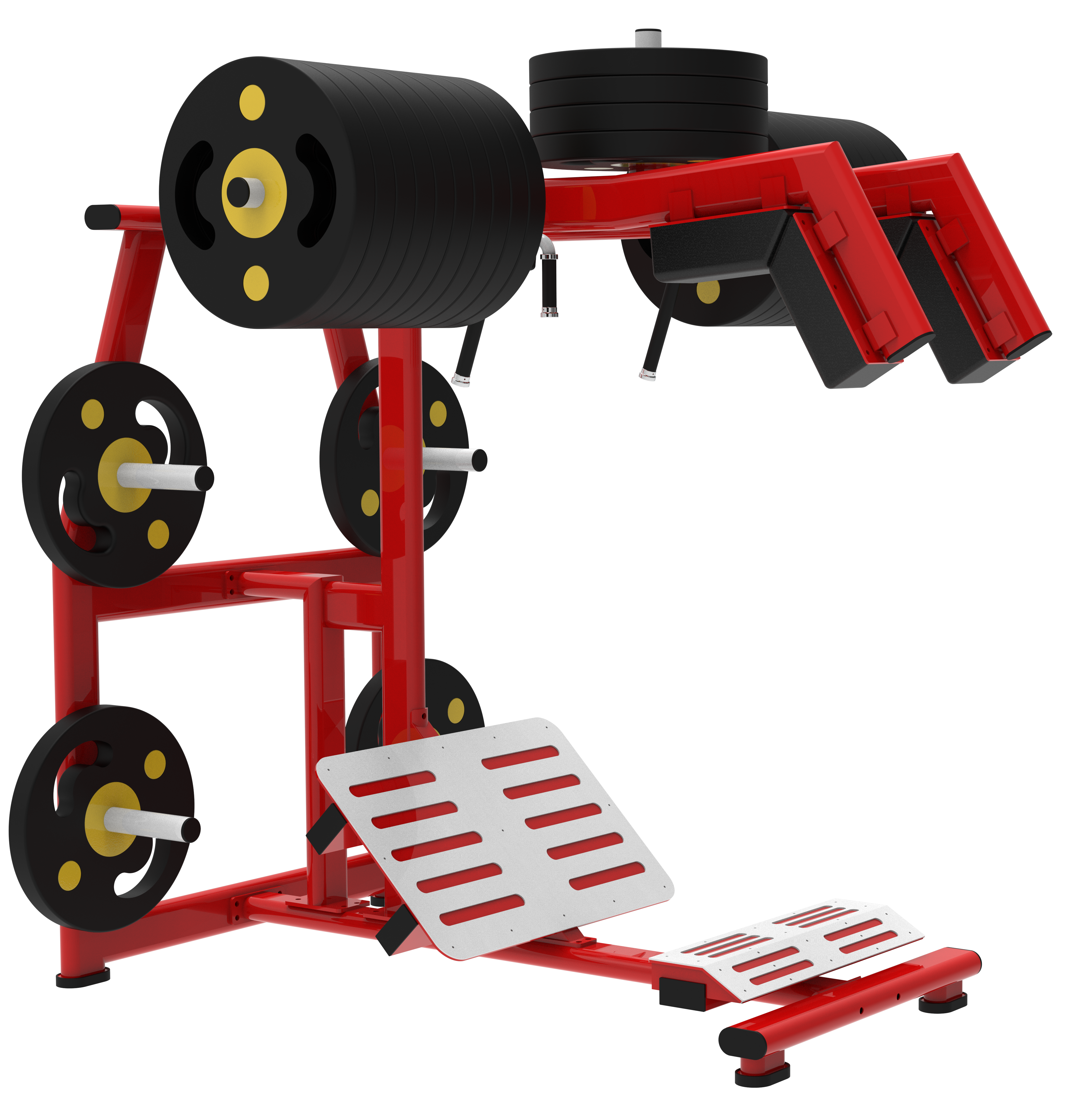 Leverage Squat & Calf Machine